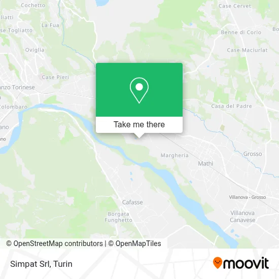 Simpat Srl map