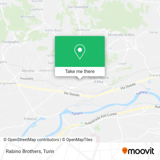 Rabino Brothers map