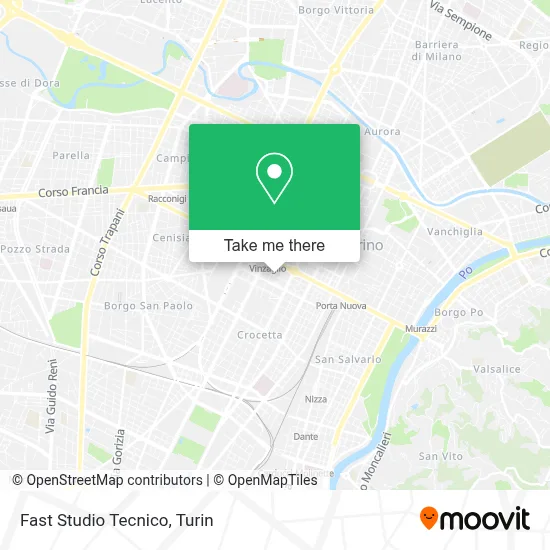 Fast Studio Tecnico map