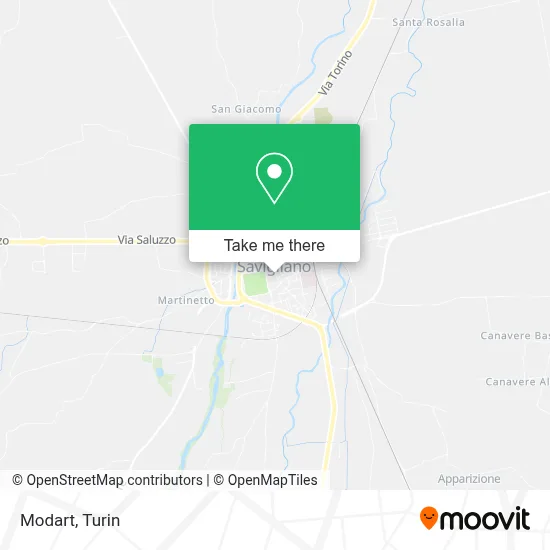 Modart map