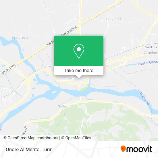Onore Al Merito map