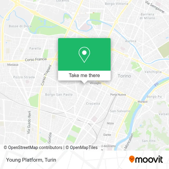 Young Platform map