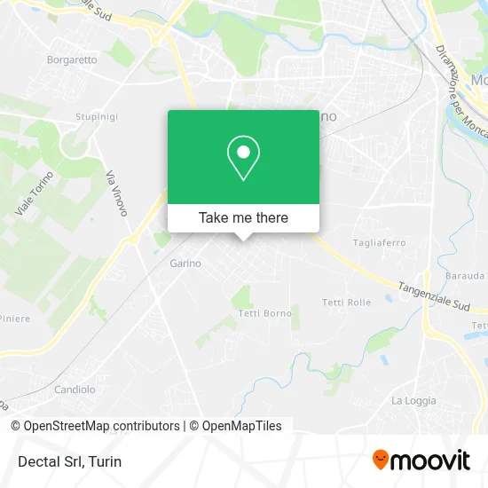 Dectal Srl map