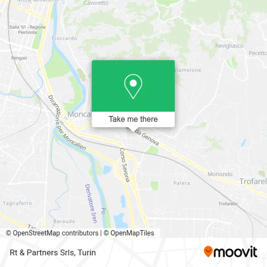 Rt & Partners Srls map