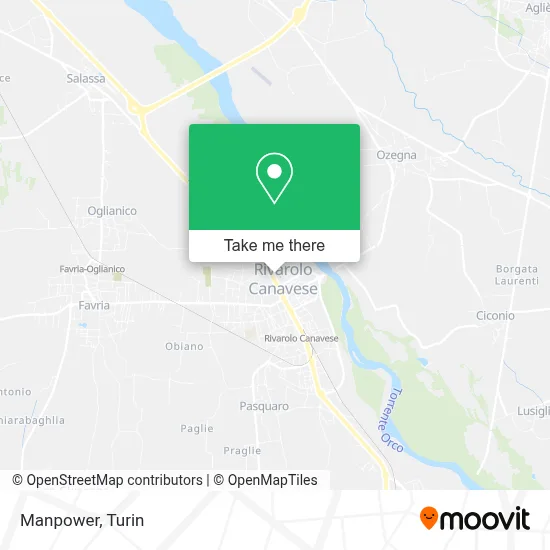 Manpower map