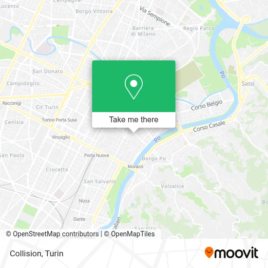 Collision map