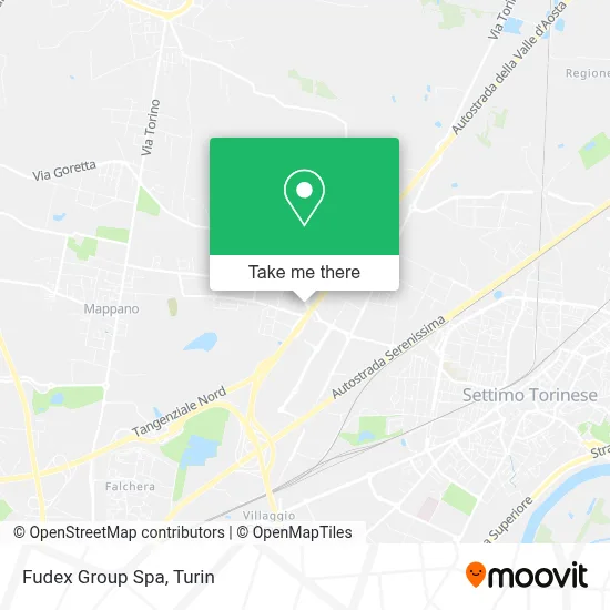 Fudex Group Spa map