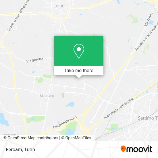 Fercam map