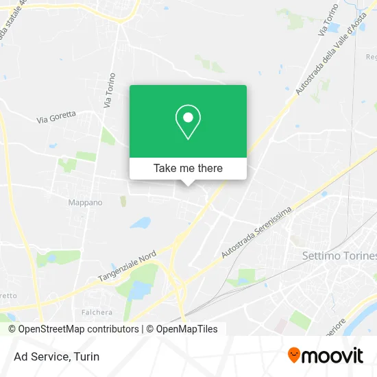 Ad Service map