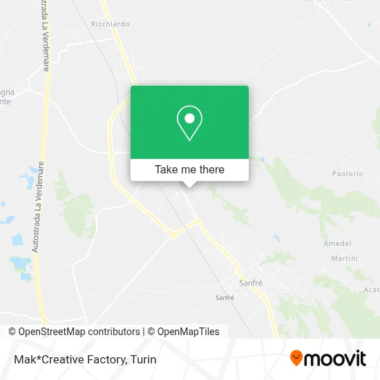 Mak*Creative Factory map