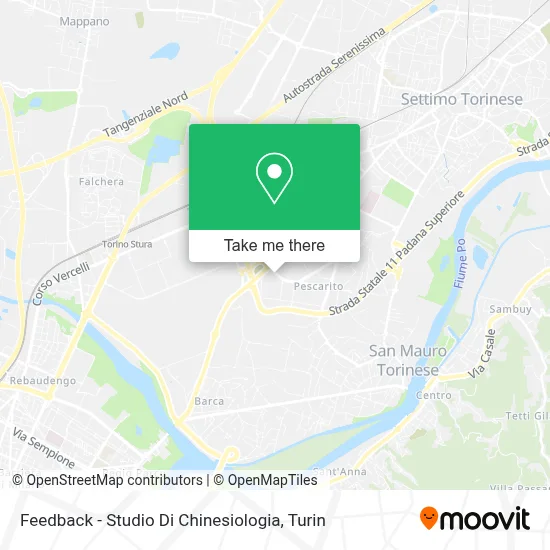 Feedback - Studio Di Chinesiologia map