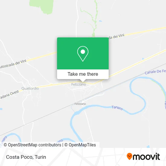 Costa Poco map