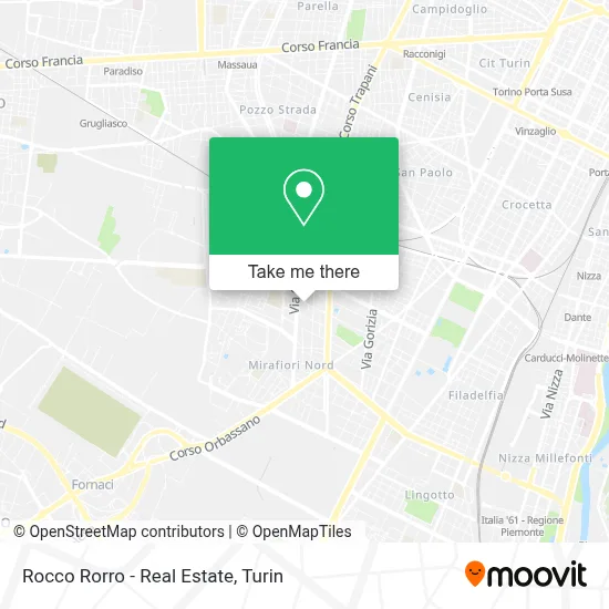 Rocco Rorro - Real Estate map