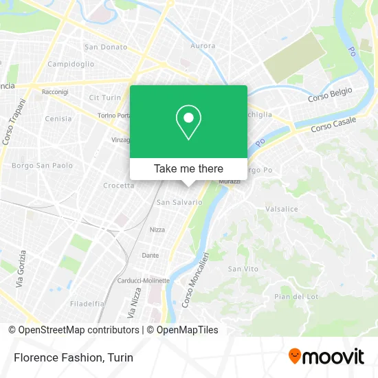 Florence Fashion map