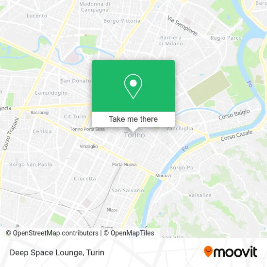 Deep Space Lounge map
