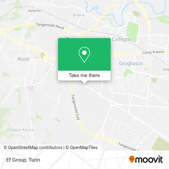 Ef Group map