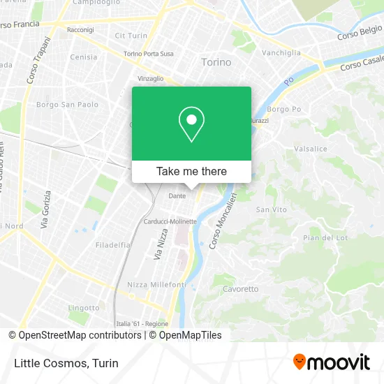 Little Cosmos map