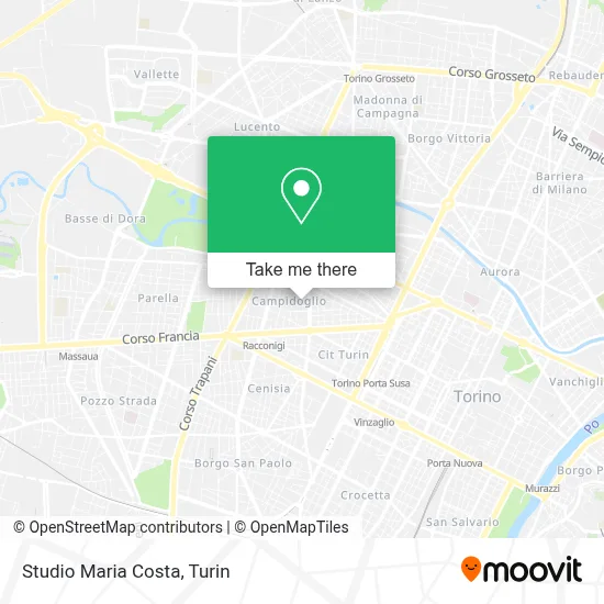Studio Maria Costa map