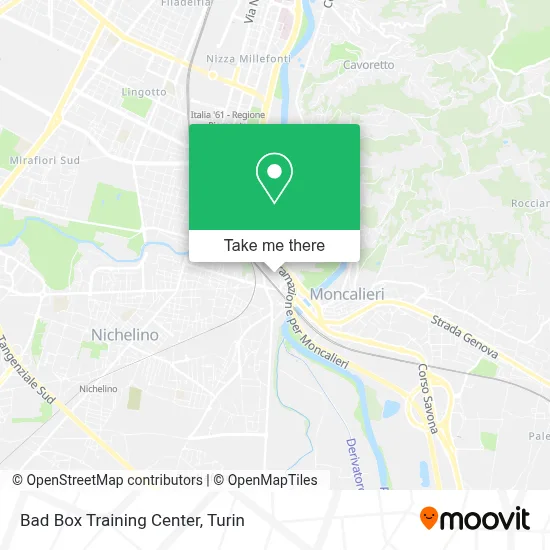 Bad Box Training Center map