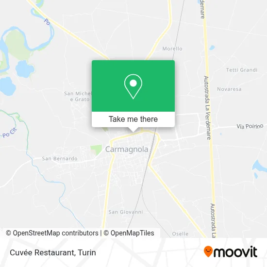 Cuvée Restaurant map