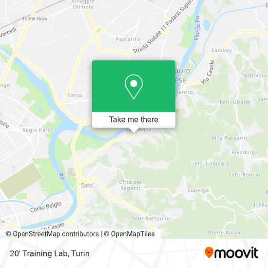 20' Training Lab map