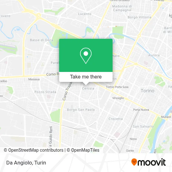 Da Angiolo map