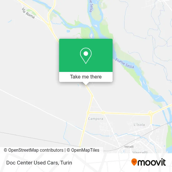 Doc Center Used Cars map