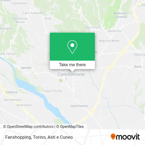 Fanshopping map