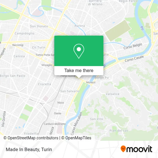 Made In Beauty map