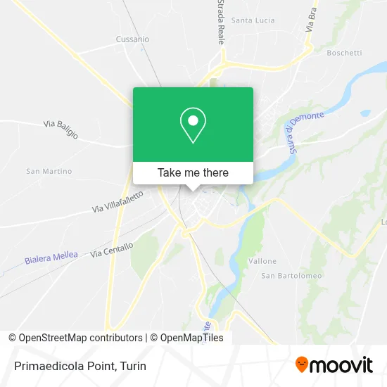 Primaedicola Point map