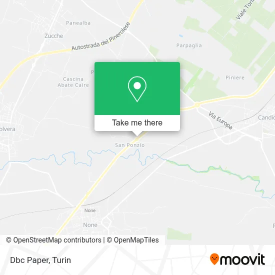 Dbc Paper map