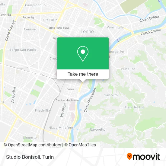 Studio Bonisoli map