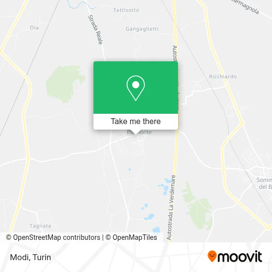 Modi map