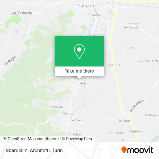Sbardellini Architetti map