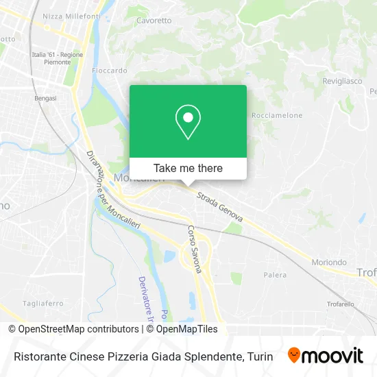 Ristorante Cinese Pizzeria Giada Splendente map