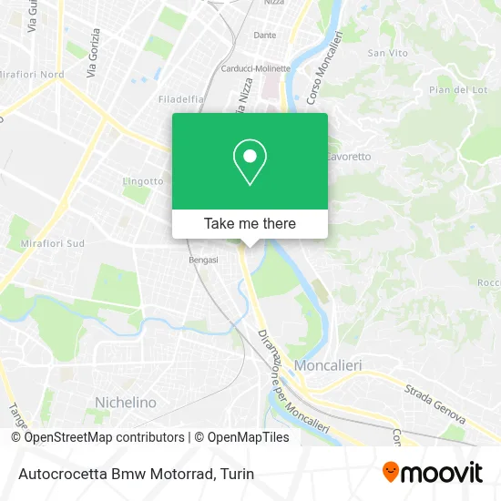 Autocrocetta Bmw Motorrad map