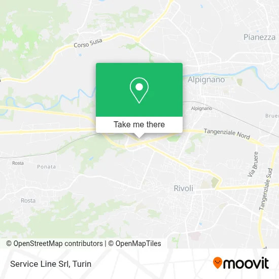 Service Line Srl map