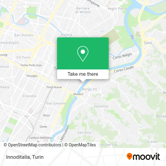 Innoditalia map