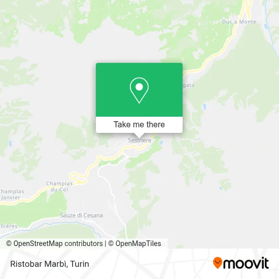 Ristobar Marbì map