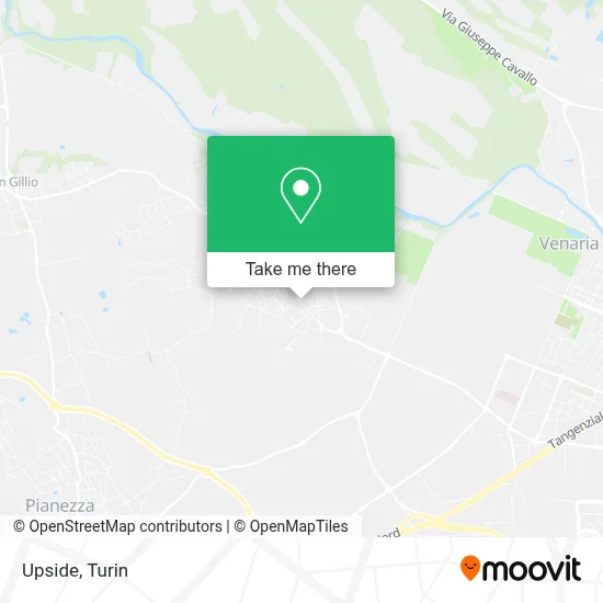 Upside map