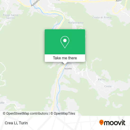 Crea Li map
