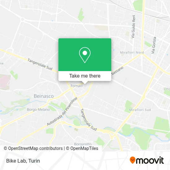 Bike Lab map