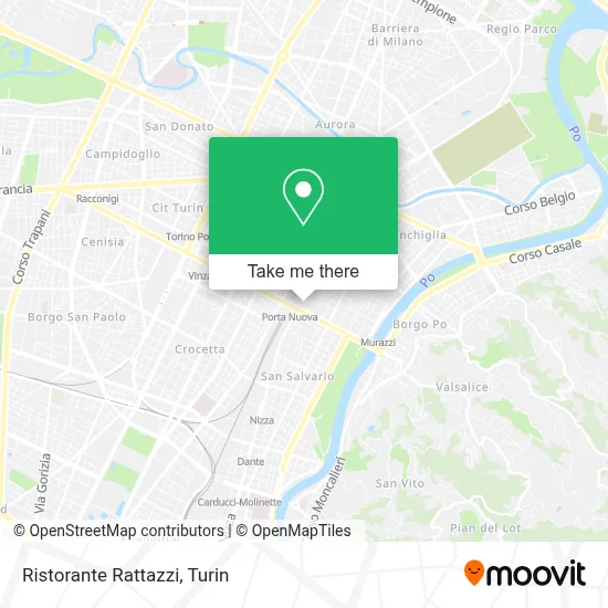 Ristorante Rattazzi map