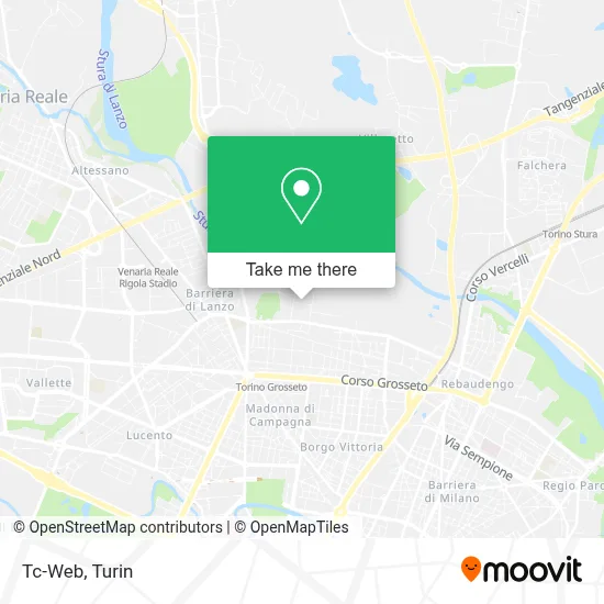 Tc-Web map
