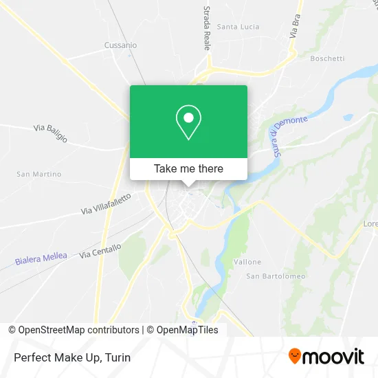 Perfect Make Up map