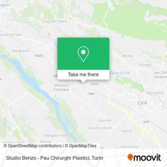 Studio Benzo - Pau Chirurghi Plastici map