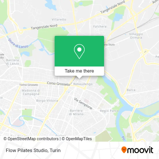 Flow Pilates Studio map