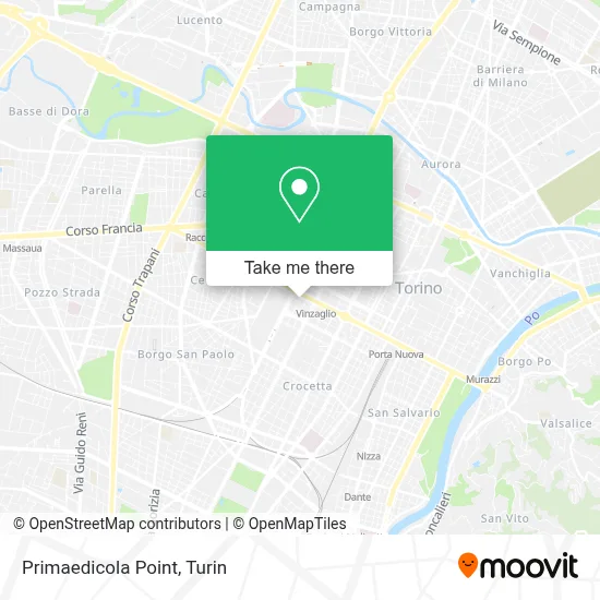 Primaedicola Point map