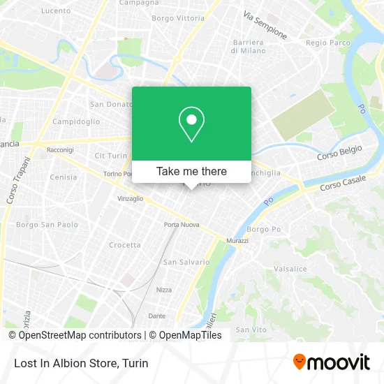 Lost In Albion Store map