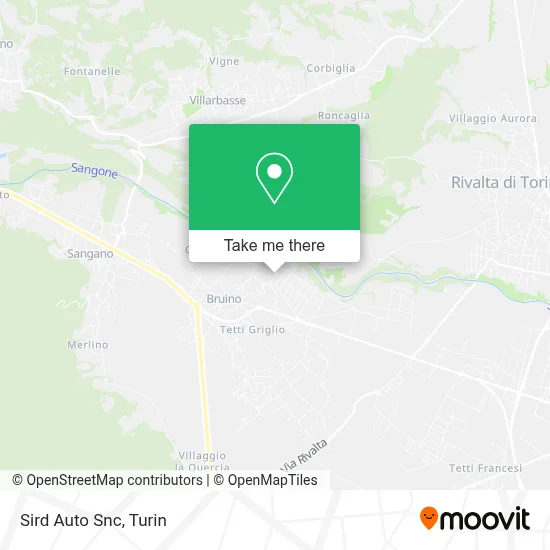 Sird Auto Snc map